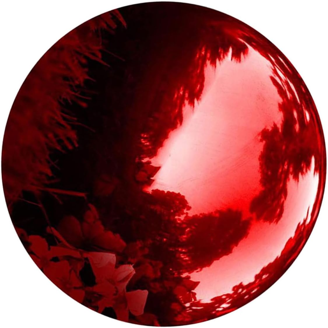 Stainless Steel Polished Gazing Ball Reflective Garden Mirror Sphere Decor for Outdoor Spaces Durable Metal Ball for Elegant Home and Garden Decoration 5.89inch