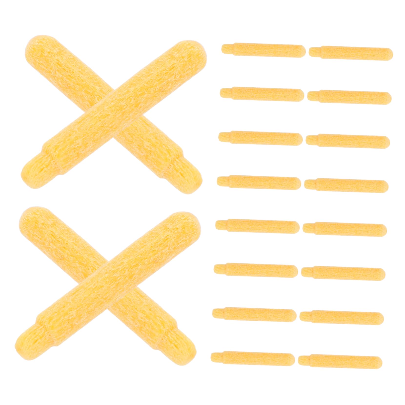 ARTIBETTER 20pcs Painting Pen Nibs Refillable Acrylic Nibs Fine Tip Marker Pen Tips Replacement for Paint Markers