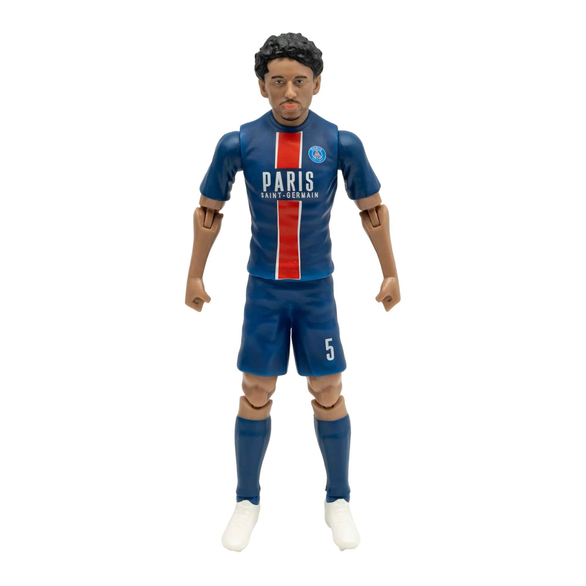 Sockers Banbo Toys Paris Saint-Germain Marcos Marquinhos Aoas Correa Figurine de Football à Collectionner 20,3 cm