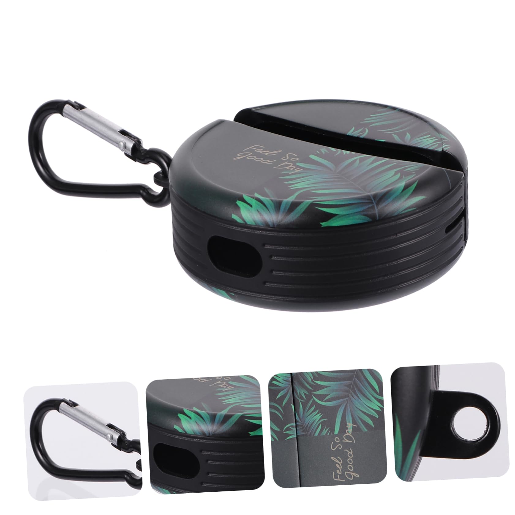 Angoily 3 Piezas Estuche De Silicona Funda para Auriculares Sencilla Cubierta Protectora para Puntas De Auriculares De Silicona Carcasa De Auriculares Caso TPU Anti-rasguños Inalámbrico