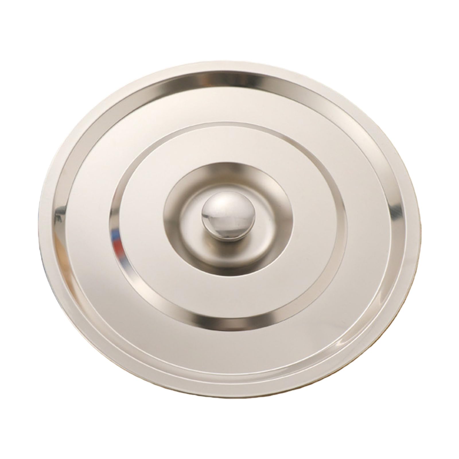 Replacement Stainless Steels Round Pots Cover Multipurpose Household with Handle Professional Cookware Lid Efficient Frying Pan Cover