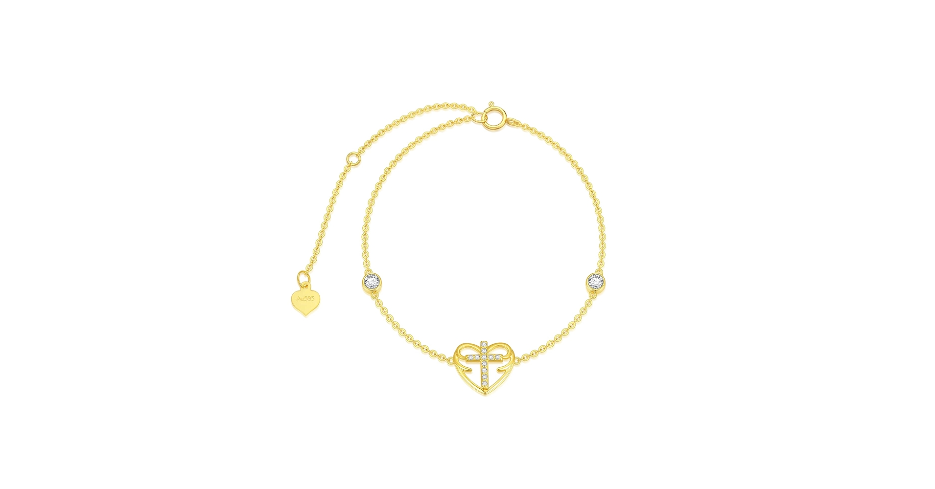 アクセサリー frank and easy HEART KIHEI bracelet Amazon.co.jp: Speranza K18 18K Gold Kihei Bracelet, 12 Sided