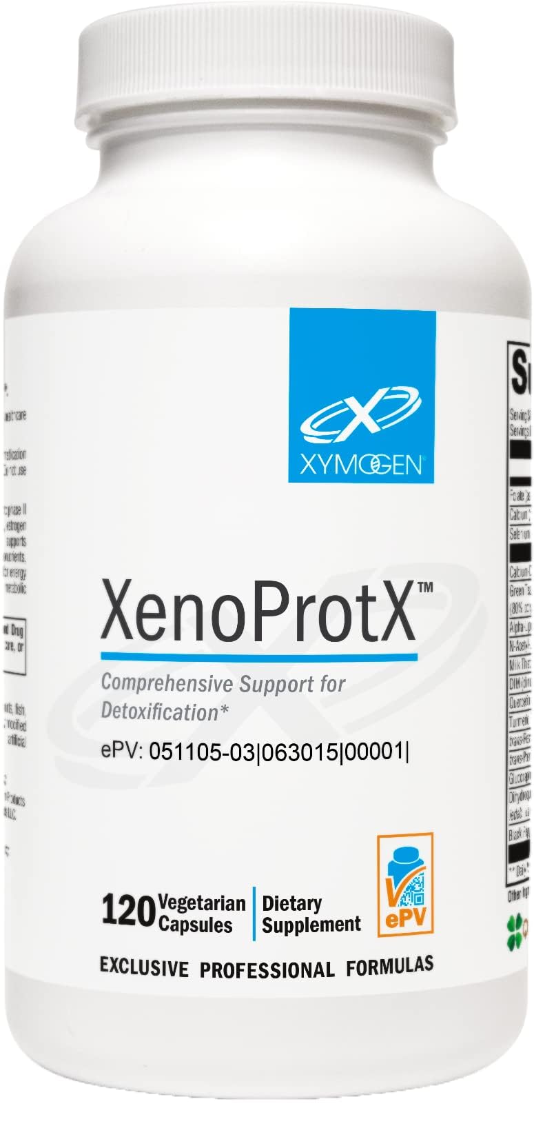 XenoProtX - Supports Healthy Estrogen Metabolism + Xenoestrogens Detox - DIM, NAC, Calcium D-Glucarate + Phytonutrients Supplements to Support Liver Detox + Liver Health (120 Capsules)