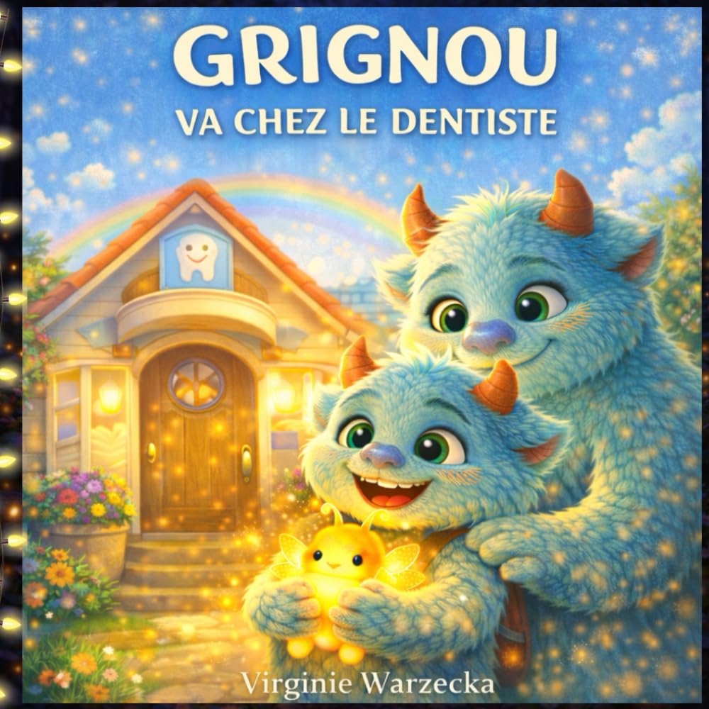 Grignou va chez le dentiste: Une histoire rassurante pour la première visite chez le dentiste – Apprendre à dépasser la peur (3-6 ans) (Les aventures de Grignou)