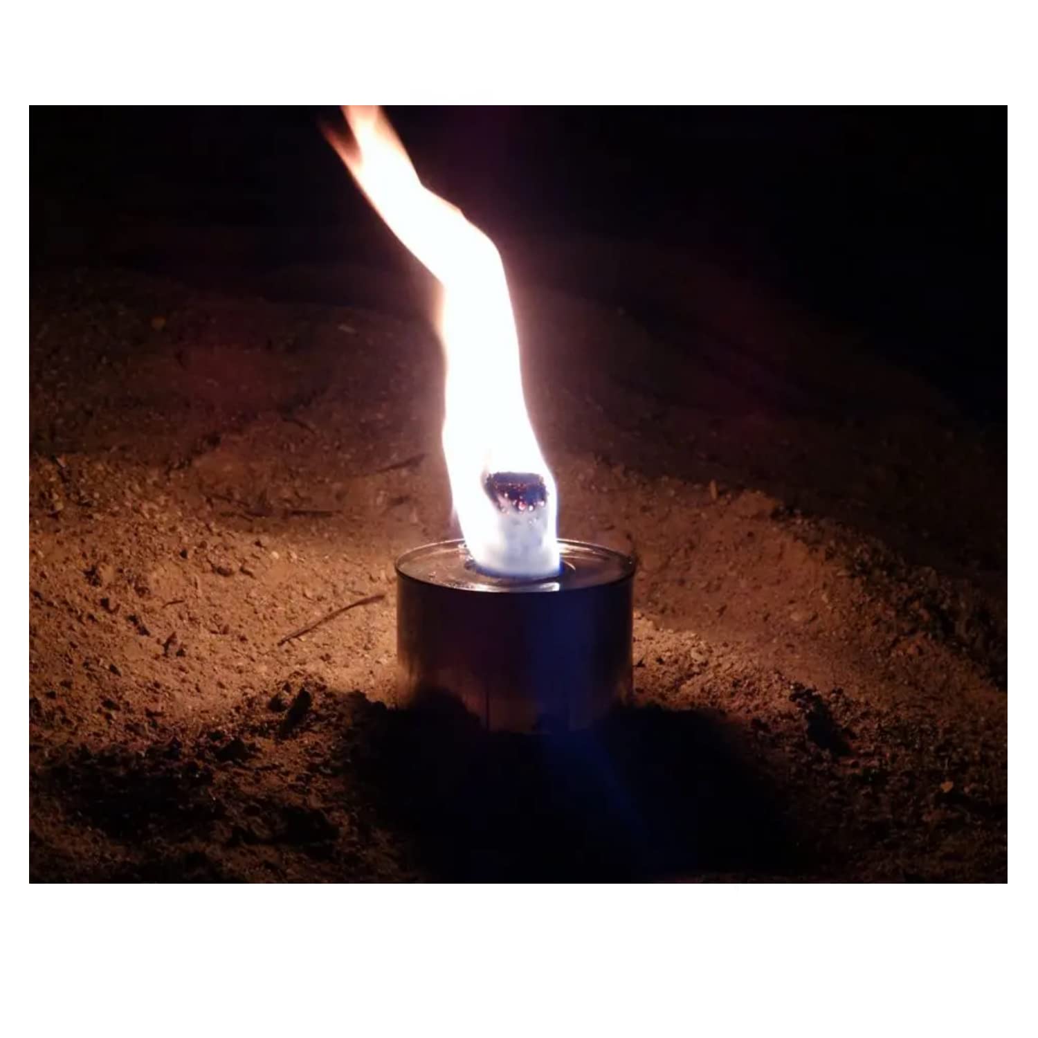 Fackeltopf 10 Stück Brenndauer 180 min Paraffin Partyfeuer Wachsfackel Baumwolldocht Bodenfackel Garten Outdoor