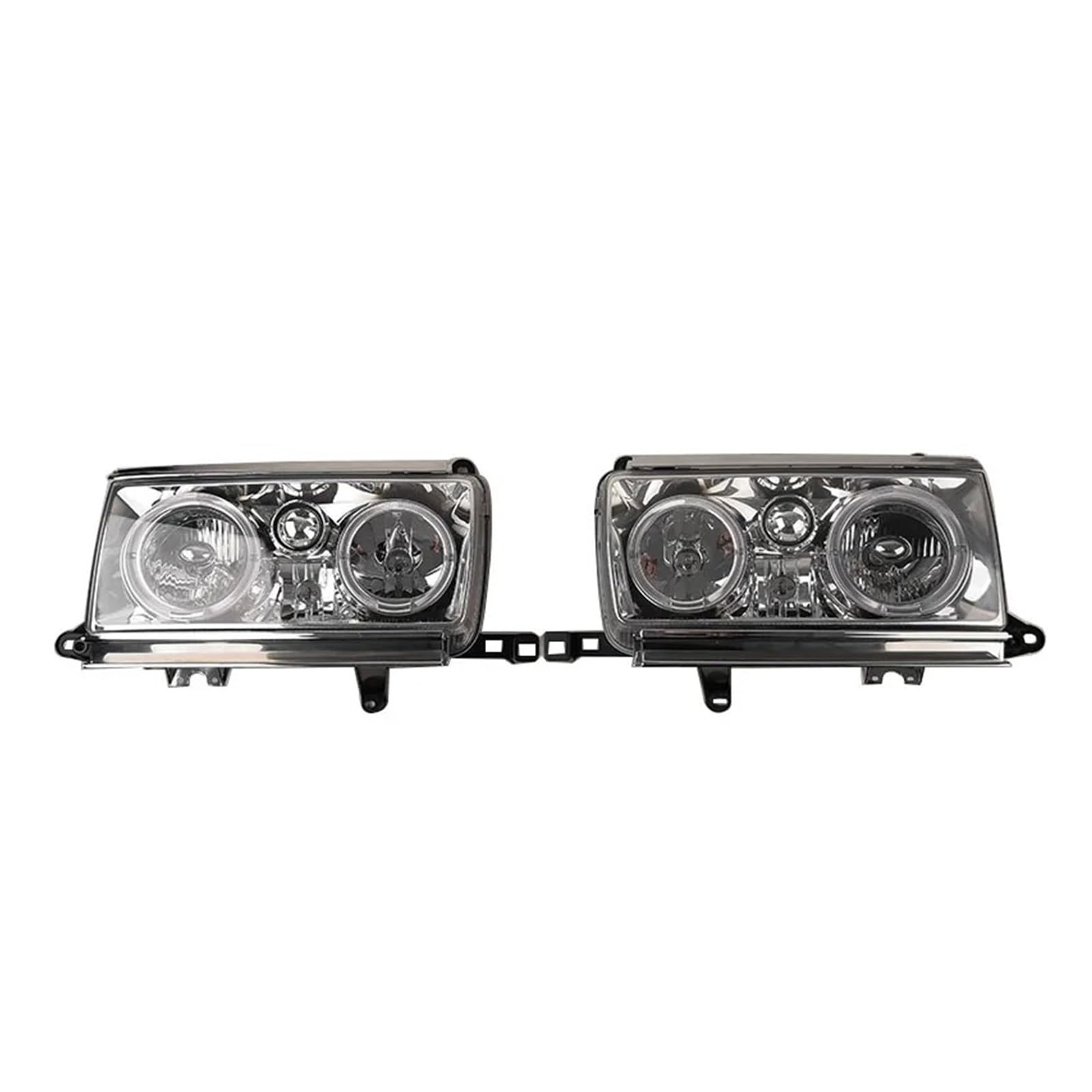 ESPYN Fanale Proiettore Per Toyota Per LAND Per CRUISER LC80 FJ80 HDJ80 Una Coppia Di Fari Anteriori 1991 1992 1993 1994 1995 1996 1997 Lenti A LED Per Fari Auto Faro Principal