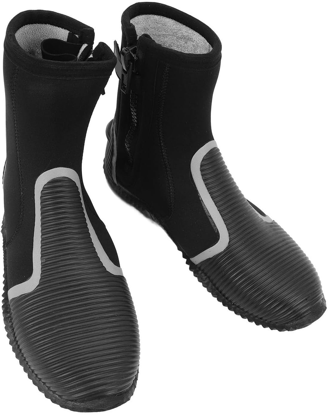 Diving Boots 5mm Thickened Neoprene, Warm, Non Slip Sole Water Booties for Snorkeling, Swimming, Surfing - Cold Guard, Durable Comfort, Outdoor Water Sports