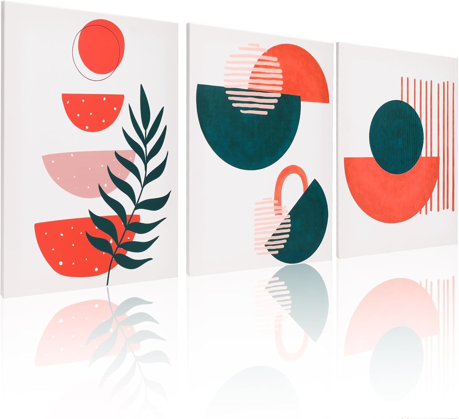 Set of 3 Canvas Wall Art, Boho Wall Art, Unique Pictures