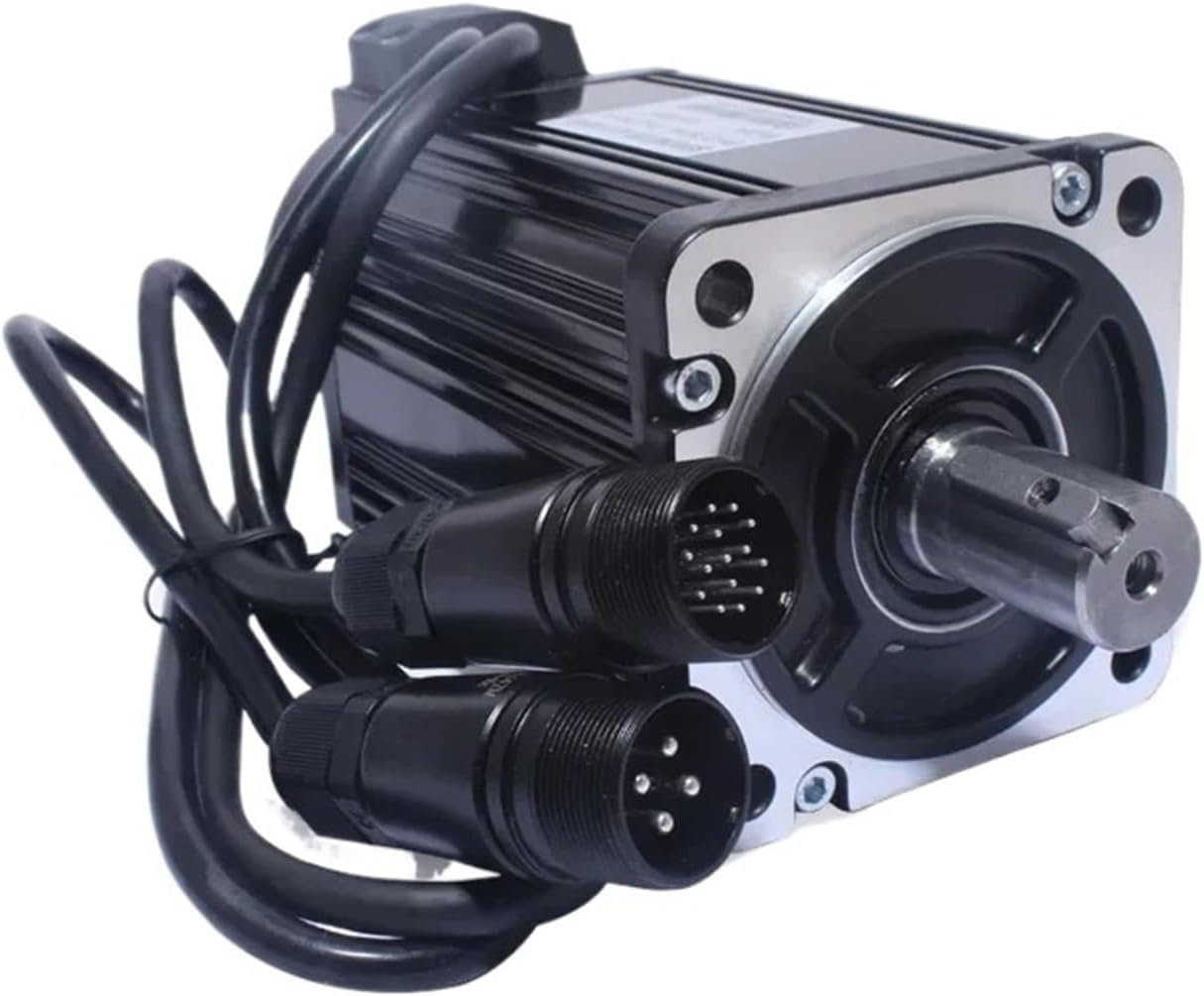 60ST-M01330 M00630 M01930 200W400W600W AC servo Motor Single-Phase servomotor ac Drive Permanent Magnet Matched Driver AASD-15A(60ST-M00630 200W)