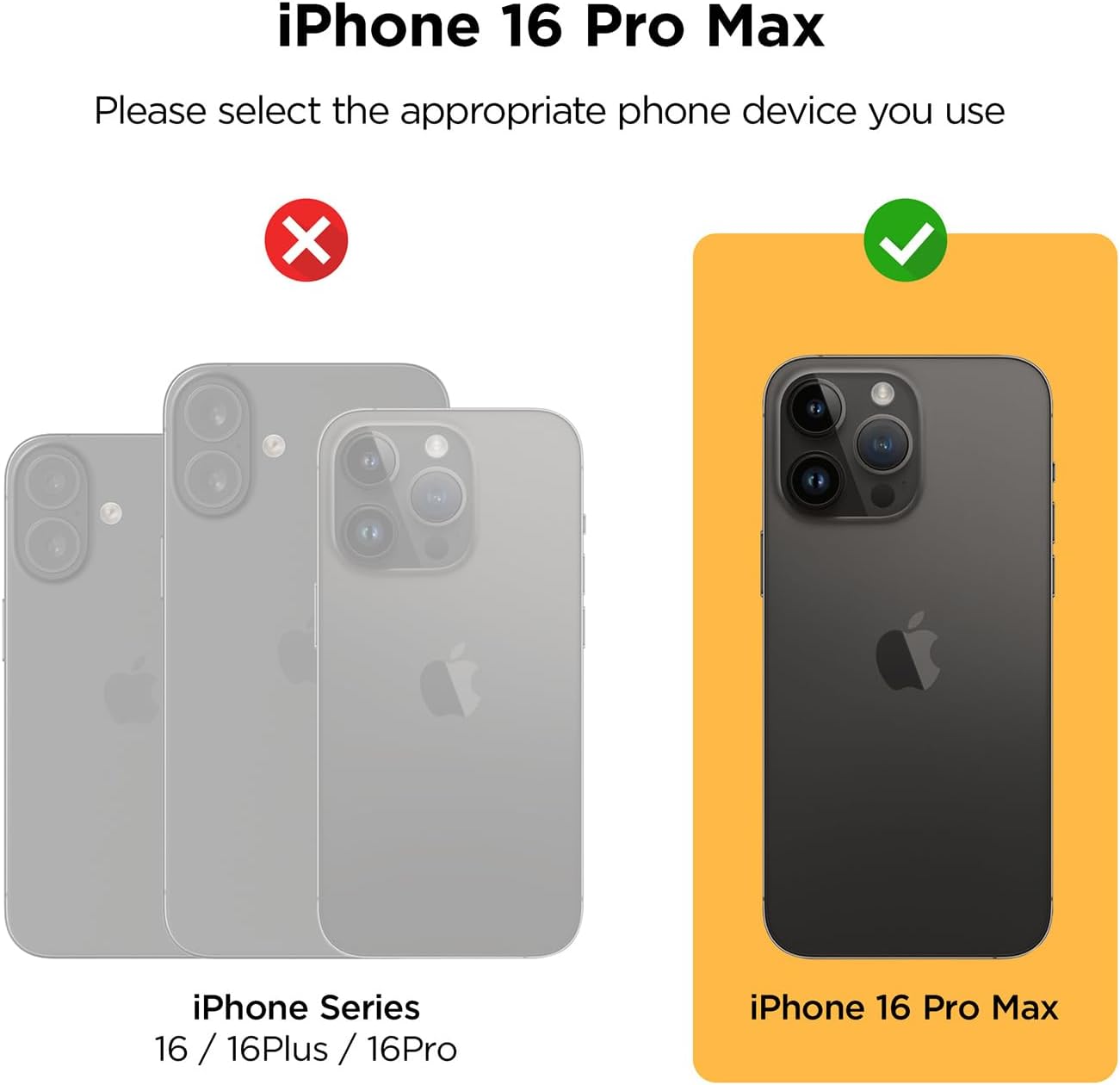 VRS DESIGN Damda Glide DuoGuard for iPhone 16 Pro Max Phone Case (2024), Premium Sturdy Fully Covered Camera Lens Protection Cover Card Holder Wallet Case (Logo Black) - Image 8