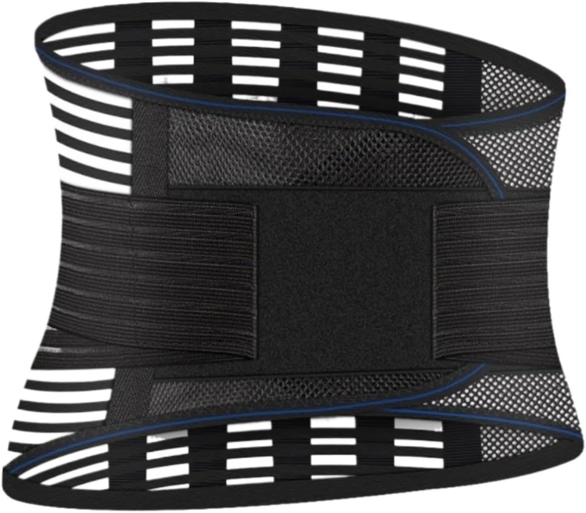 Back Support Lightweight Breathable Lumbar Support Belt Lower Back Brace Waist Trainer Trimmer Support Belt
