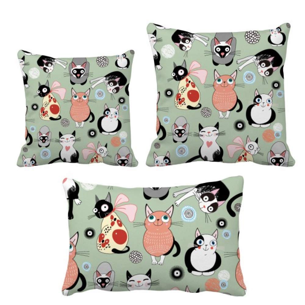 Coussin pour animal domestique chat mignon couchage moelleux pour panier et tapis de sol