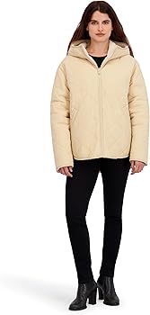 Amazon.com: HFX Women's 2-IN-1 Reversible Lightweight Quilted