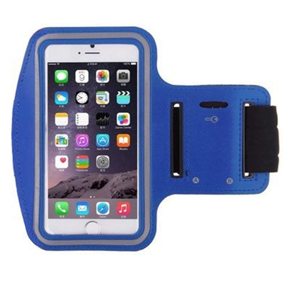 Correa de brazo para correr Cinturón de brazo deportivo Bolsa de brazo Bolsa de deporte Banda para el brazo Funcionamiento de teléfono móvil Bolsa de brazo para sudor Transpirable Gran capacida