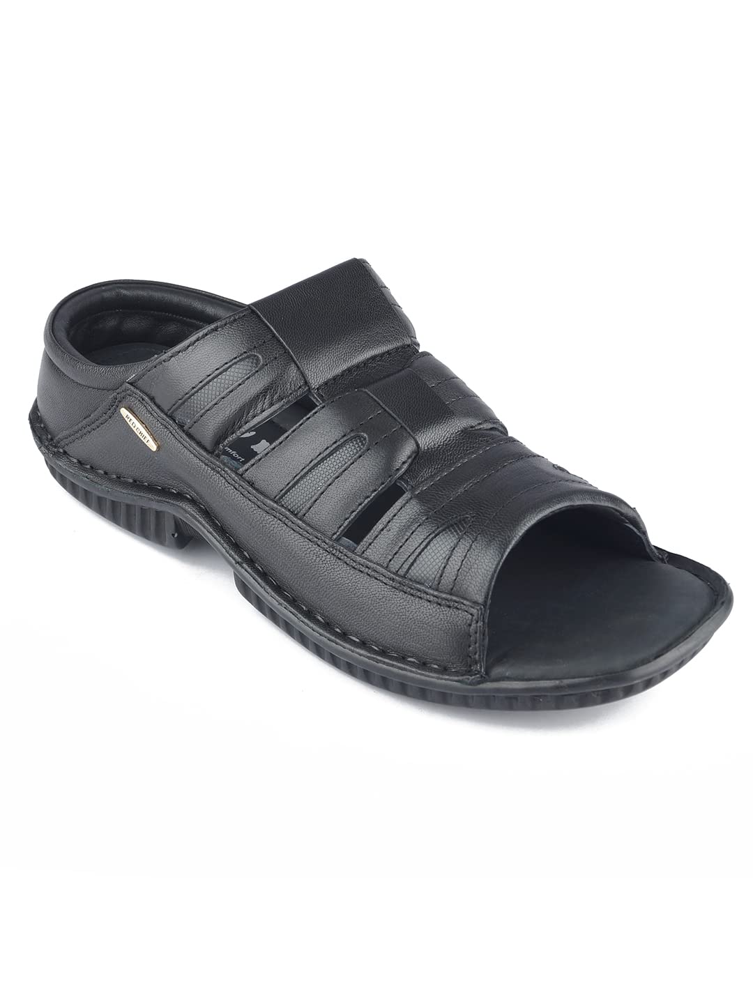 Red Chief Slipper for Men Black (B09DVL752C) Amazon Price History, Amazon Price Tracker