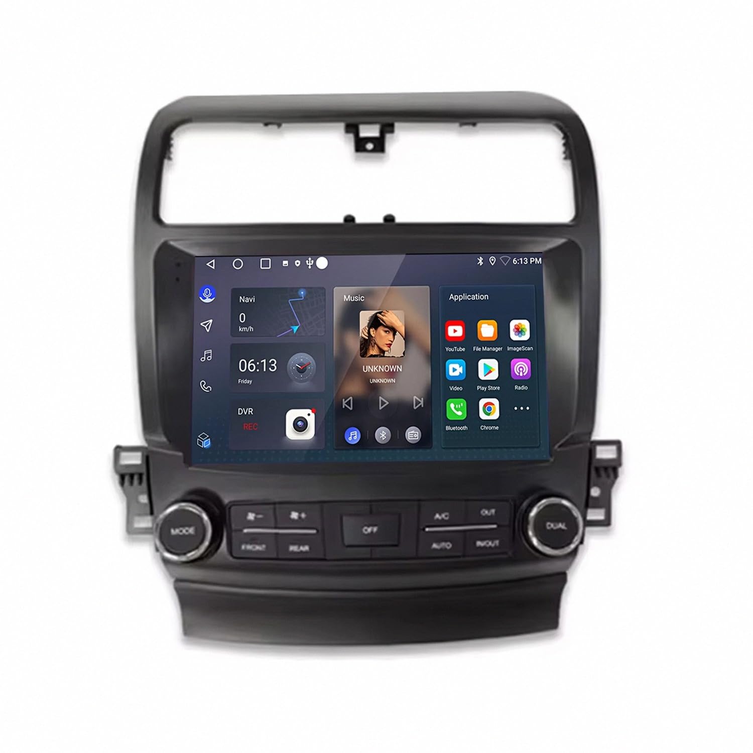 Radio coche 2 DIN con cámara trasera para solucionar parkings 8