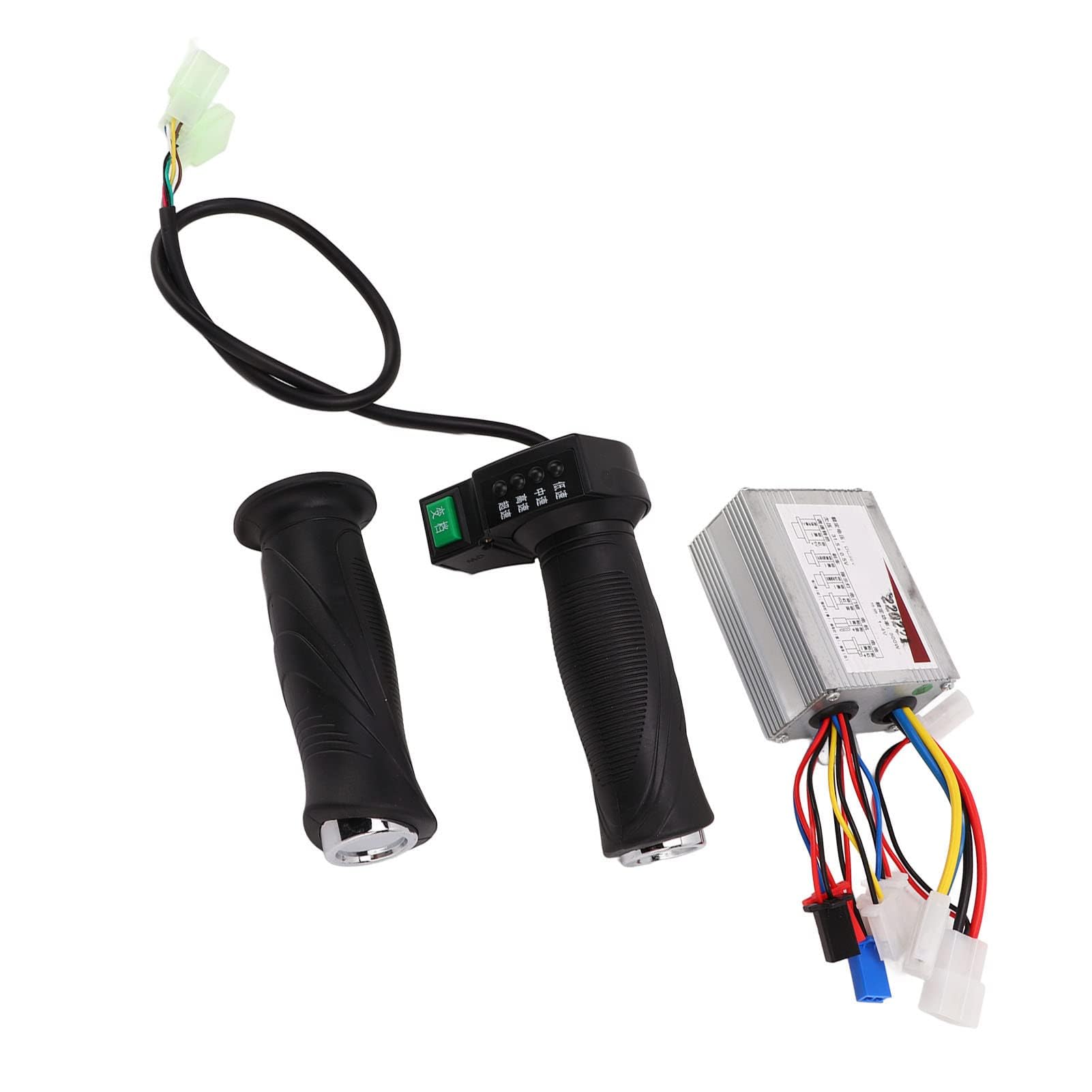Alomejor Scooter Elettrico 36V 500W Controller Motore a Spazzole con Kit Maniglia Acceleratore Parte Sostitutiva