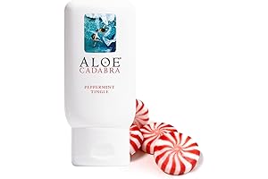 Aloe Cadabra Peppermint Flavored Lube: Tingling Excitement for Intimate Encounters