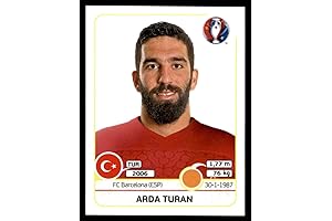 Soccer Pro 2016 Panini Euro #419 Arda Turan Panini Euro 2020 Stickers