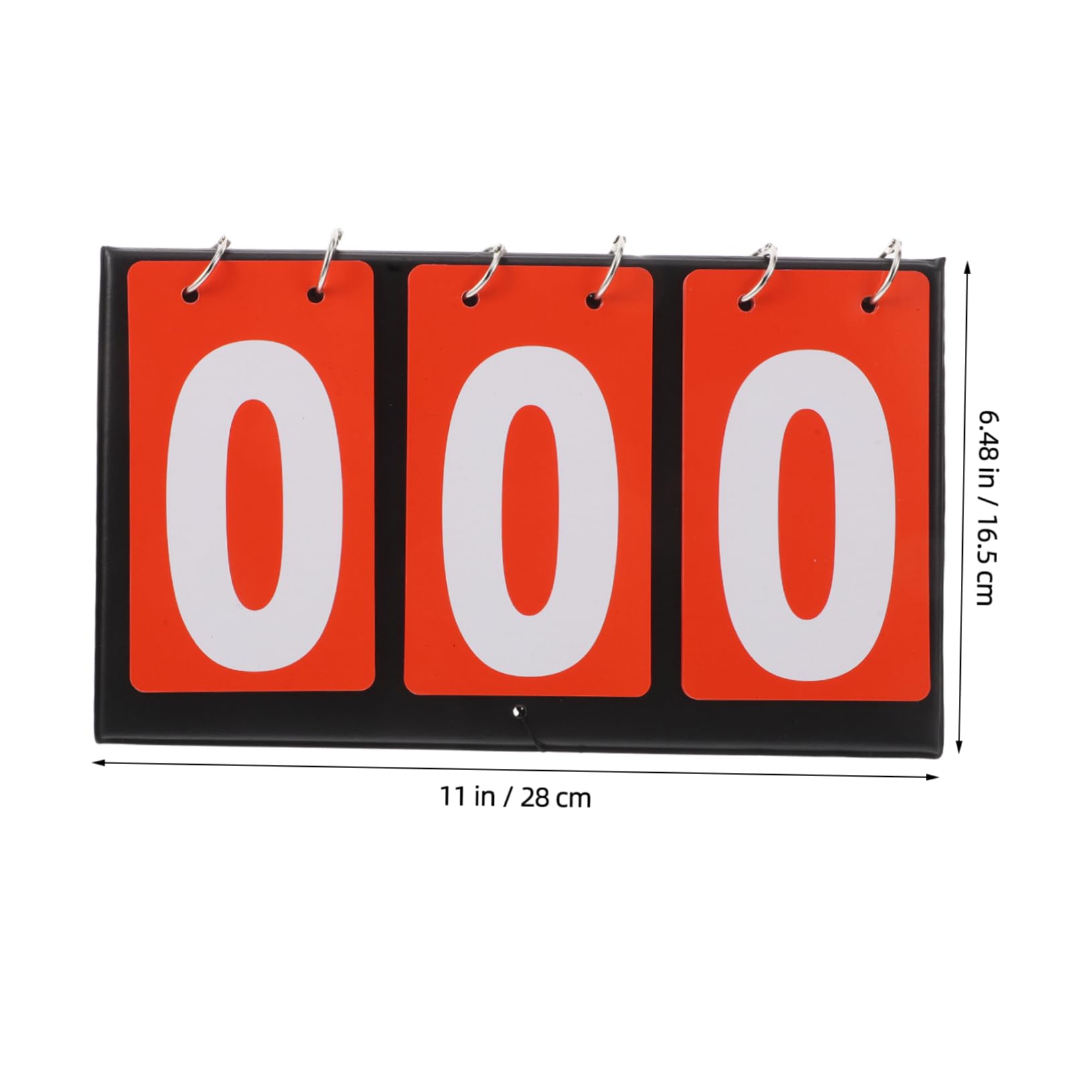 POPETPOP Sports Scoreboard Flipper Tabletop for Baseball Basketball Badminton Portable Score Keeper