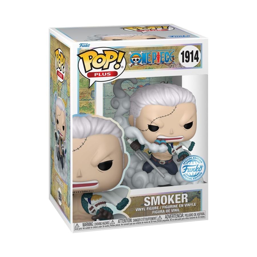 Amazon.com: Funko Pop! Plus Animation One Piece Smoker Special