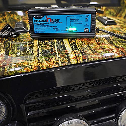 Schumacher Cr7 Universal Charger For Ride-On Toys - 3 Amp 6V/12V - For Tap12V Pulse Performance Products, Dynacraft, Huffy, Razor, Tap12V Power Wheels #TOP2