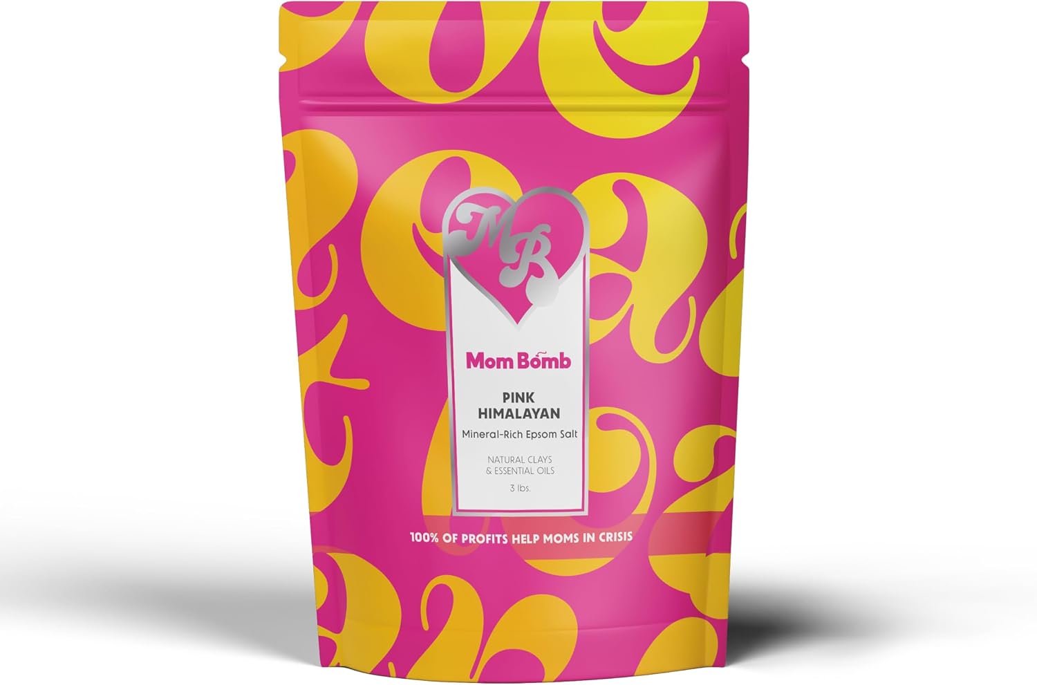 Mom Bomb Coconut Lime Epsom Salt Bath Soak – Natural Magnesium Salt with Essential Oils – Relaxing Aromatherapy for Stress Relief, Muscle & Foot Soak – Made in USA, 3 lbs