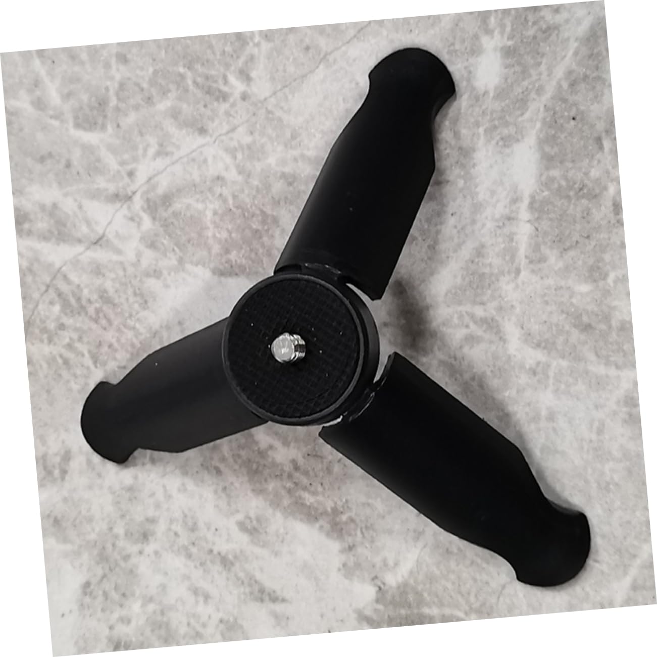 Uonlytech 4 Pezzi Treppiede da Tavolo Pieghevole in Abs, Supporto Smartphone e Fotocamera Attacco 1/4, per Riprese e Streaming