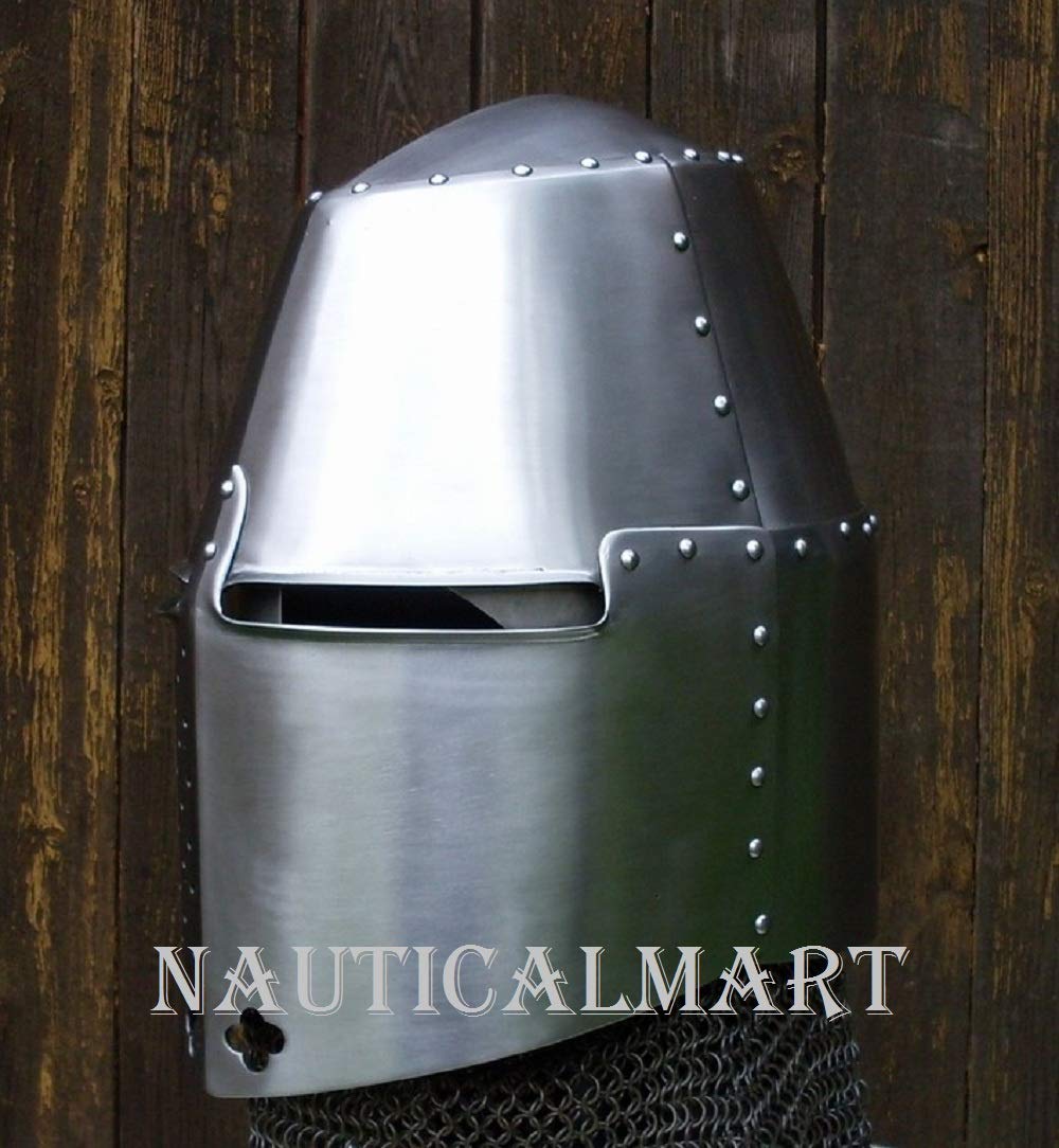 NauticalMart Medieval Templar Knight Crusader Armor Helmet