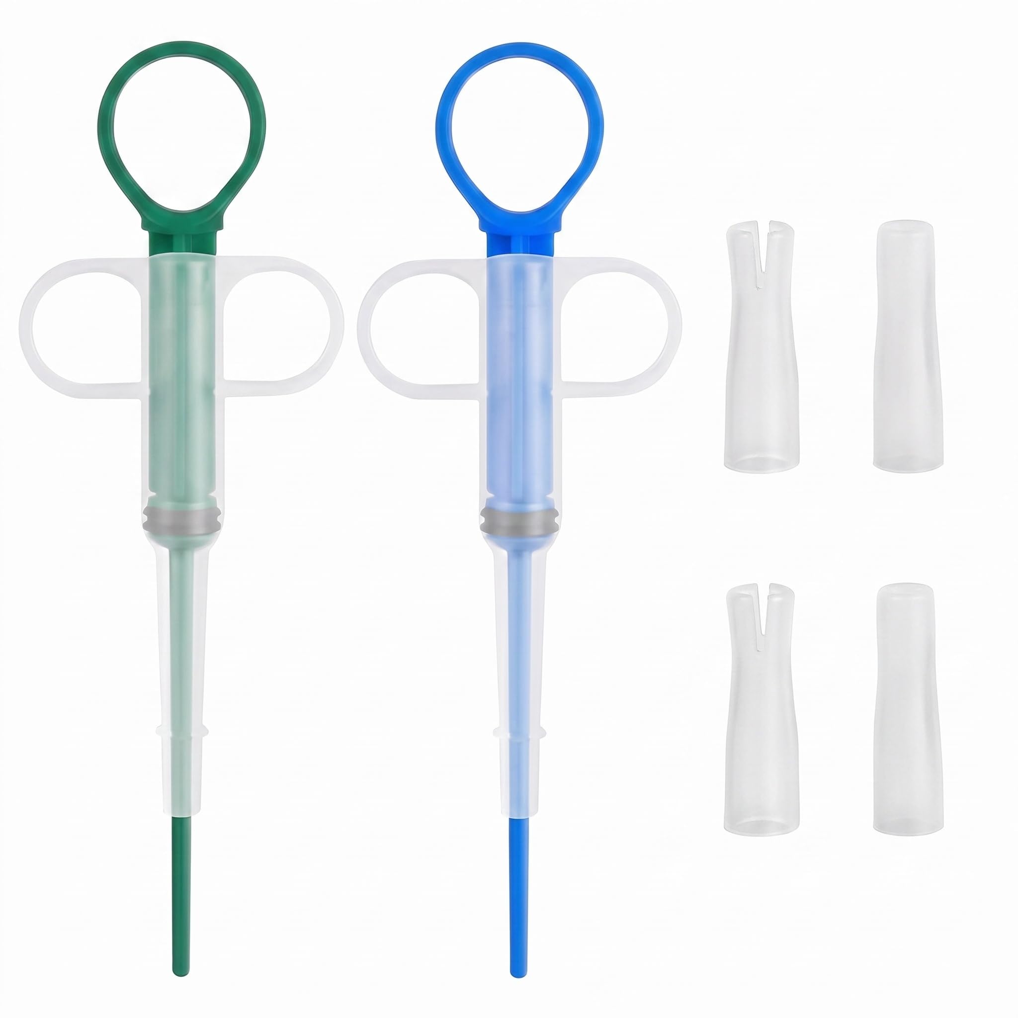 2 Stücke Tabletteneingeber Katze, Einfach und Praktisch, Wiederverwendba | Pill Assist Katze, Pill Shooter für Katzen, Tablettengeber für Katzen & Hunde für Haustierpflege