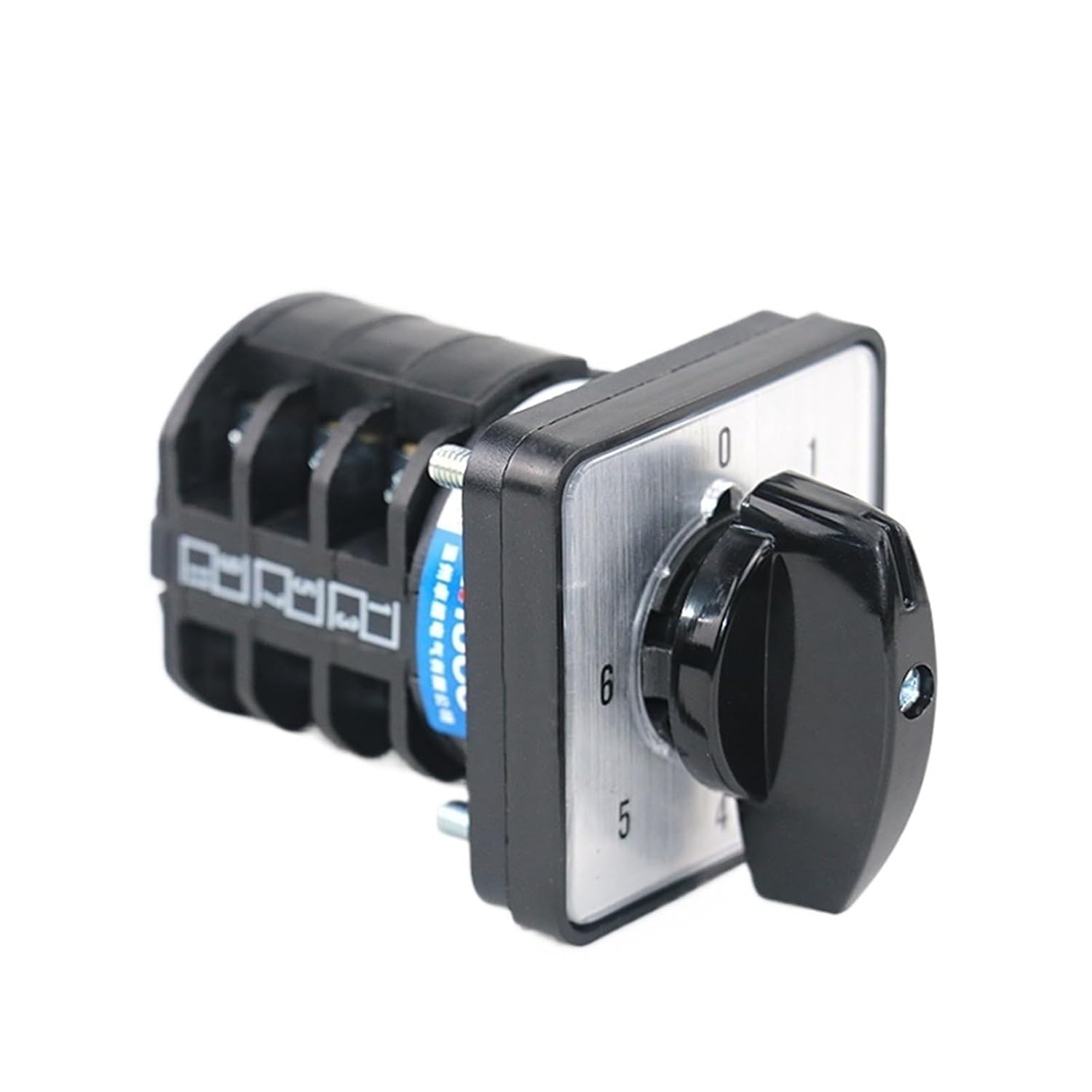 LW8D-10/0-6.3 10A 660V Poles 12 Screws Seven Positions Cam Rotary Switch Changeover Selector 1Pcs