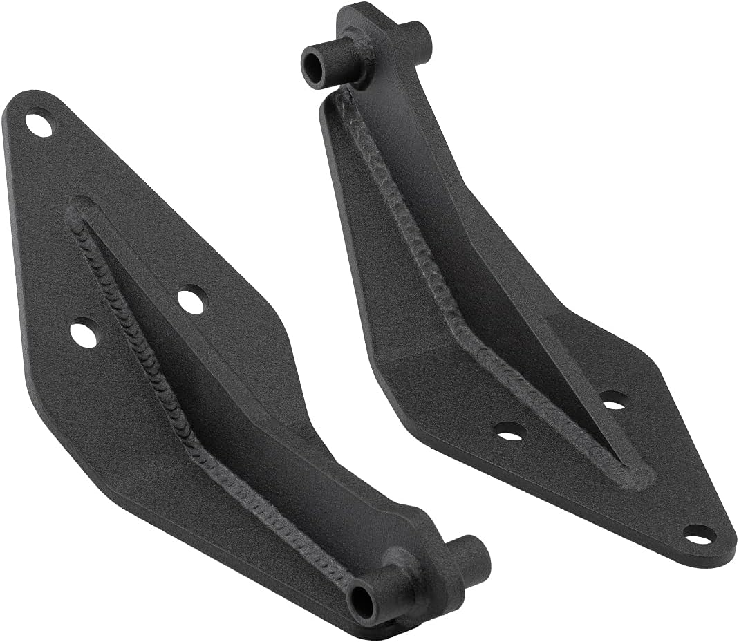 Supreme Suspensions - Front Dual Shock Mount Kit for 1999-2004 Ford F250 / F350 Super Duty 4WD High-Strength Steel Dual Twin Shock Mount Conversion Brackets - Can Cooler Included with Purchase