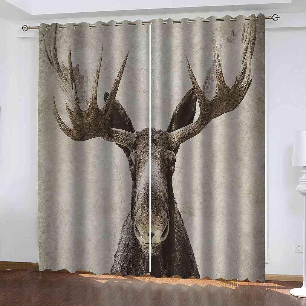 Rideaux occultants Wapiti haut de gamme avec impression 3D durable