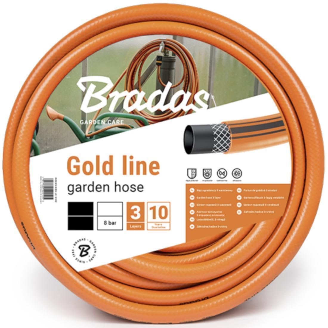 Bradas wgl3/450 3/4 Pollici, Tubo di Irrigazione, 50 m, Arancione, 40 x 40 x 50 cm