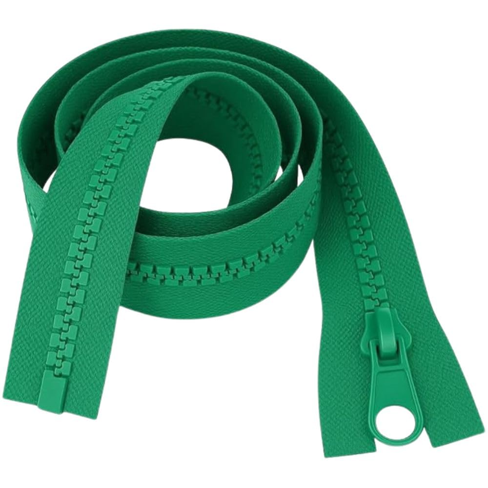 Giddy Square Jade 26" (66Cm) Chunky Zip - Heavy-Duty Open-Ended Separating