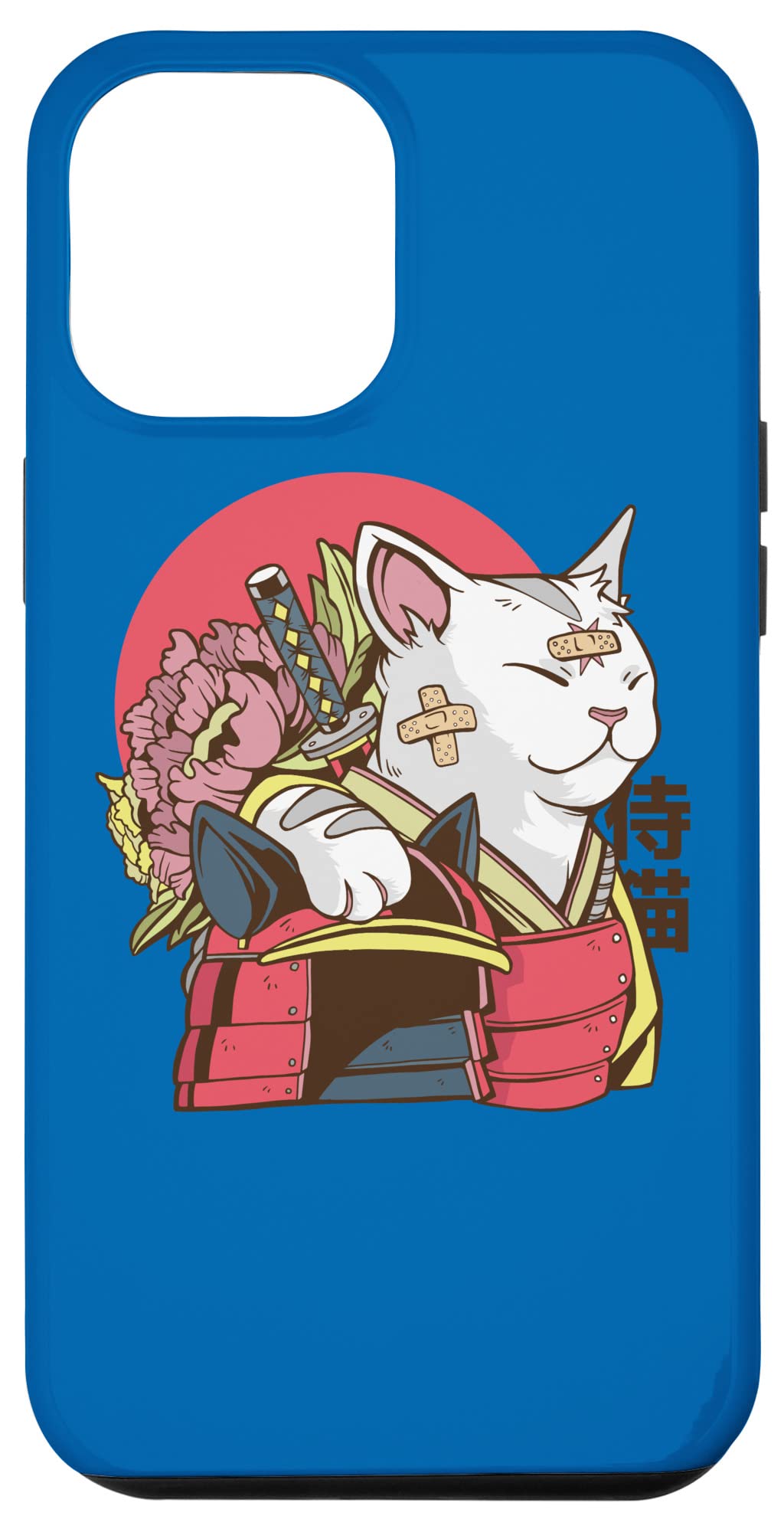 Amazon.com: iPhone 12 Pro Max Cool Samurai Warrior Cat l Funny Japanese Art  Graphic Case : Cell Phones & Accessories