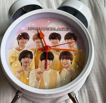 Amazon.co.jp: なにわ男子 目覚まし時計 （8月27日 の特別 ） : ホーム