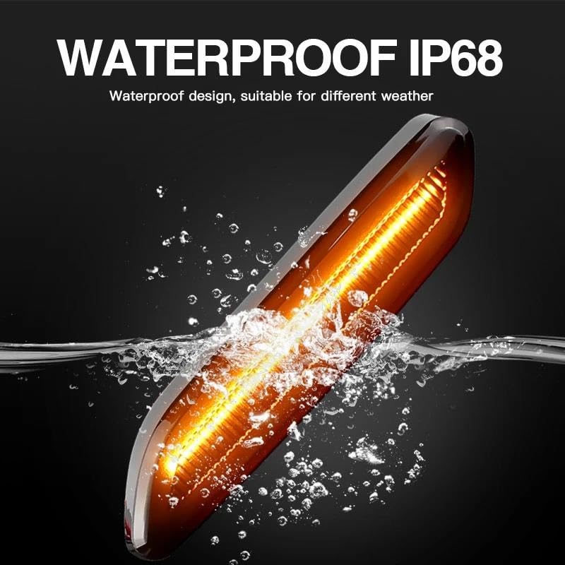 Knipperlicht Zijmarkeringsindicator Richtingaanwijzerlamp Exclusief Lamp Voor MINI Voor R60 Voor Countryman 2010-2017 Voor MINI R61 Voor Paceman 2012-2017 Led Richtingaanwijzer(rechts