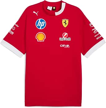 PUMA Scuderia Ferrari F1 2025 Driver's Oversized T-shirt
