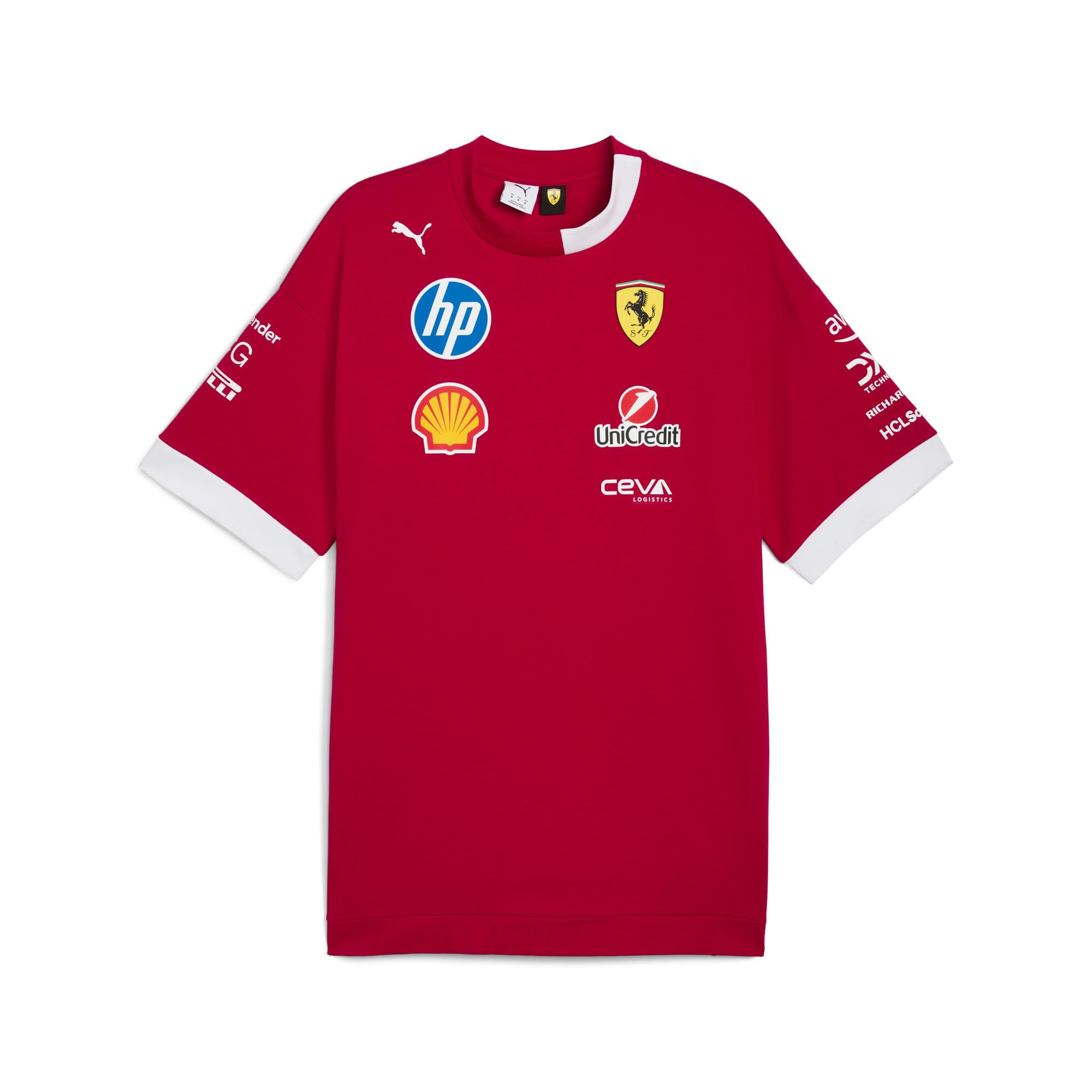 PUMA Scuderia Ferrari F1 2025 Driver's Oversized Tshirt