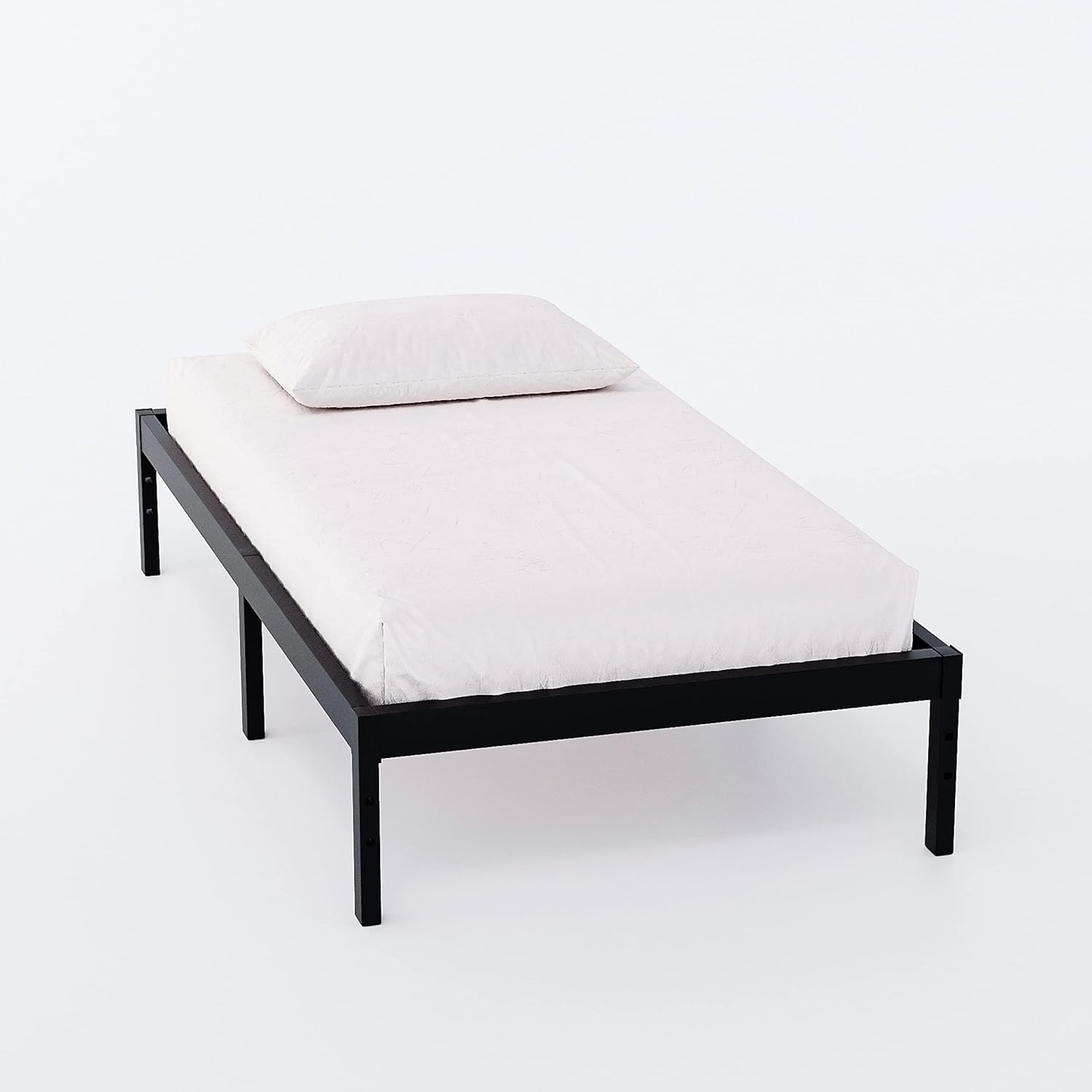 JTAGOO Twin Bed Frame, Heavy Duty, 14 Inch Metal Platform