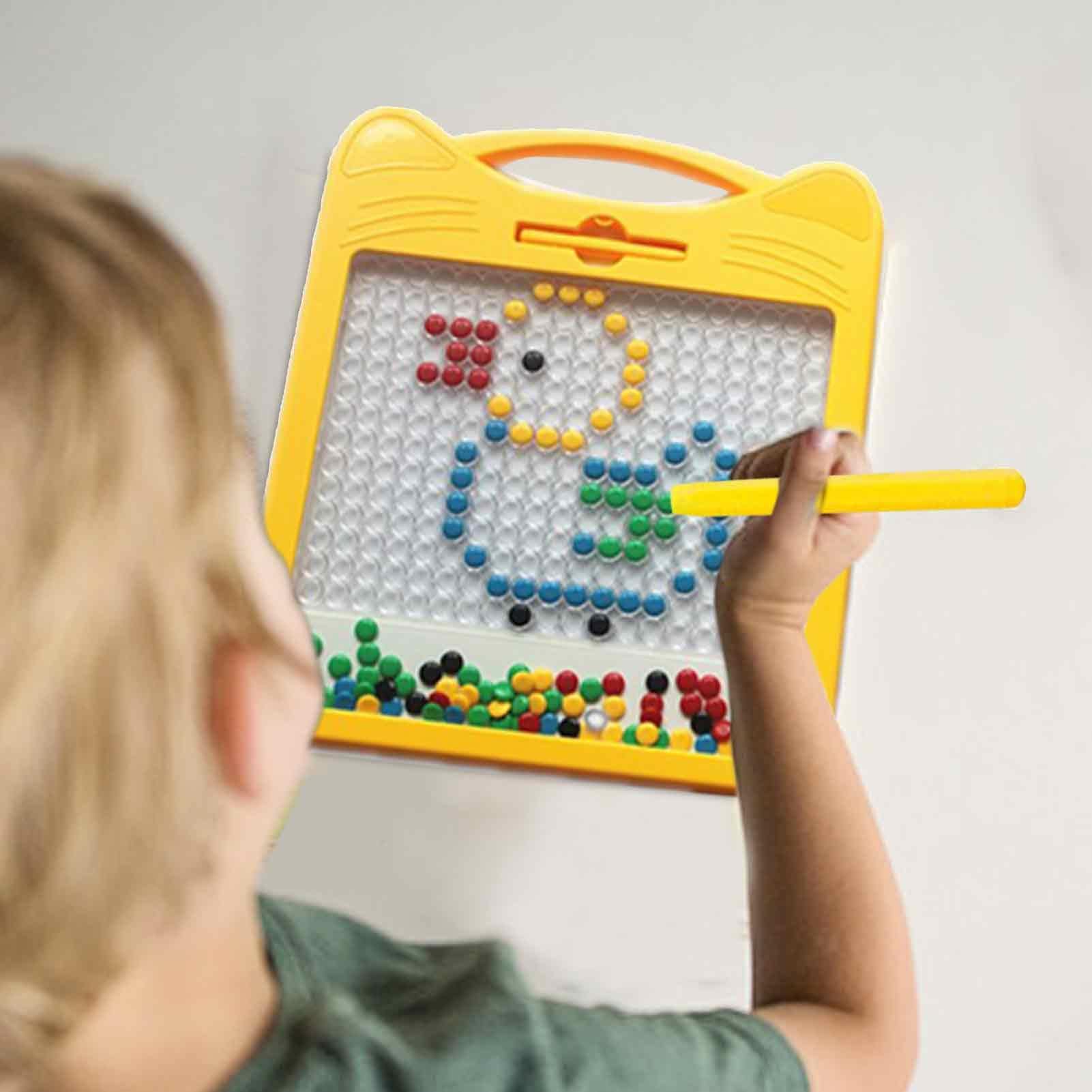 Tavoletta Magnetica Per Disegno Bambini - Giocattolo Educativo, Cancellazione Facile, Portatile - Foto 10