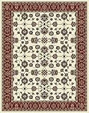 Large Rugs Cream Area Rug Living Room 8x10 Under 100 Allover Design Traditional Persian Area Rug Rugs, Large 8x11