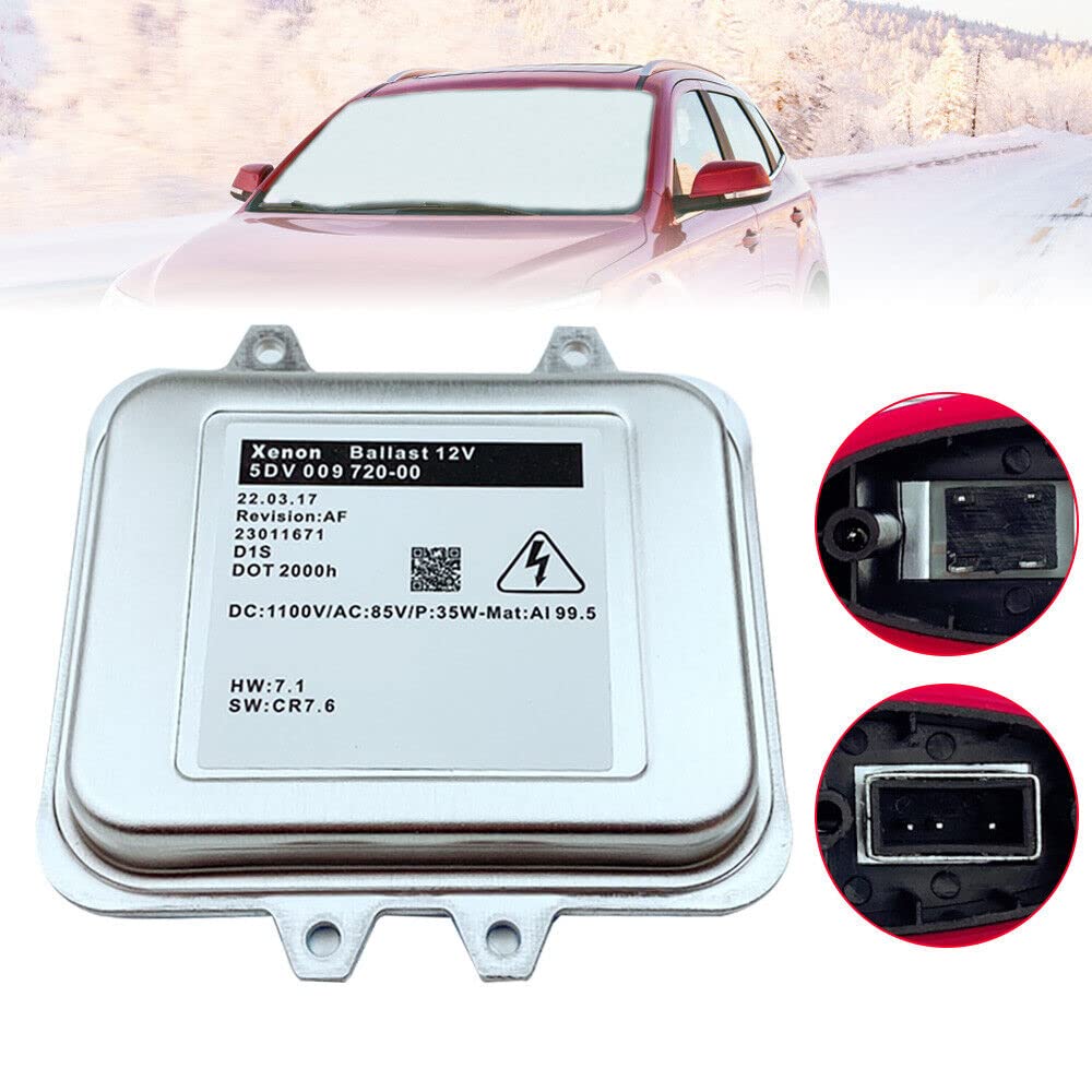 Auto Koplamp Ballast, D1s HID Xenon Koplamp Ballast ECU Control Unit 5DV00972000 12V Vervanging voor 5 6 7 Serie