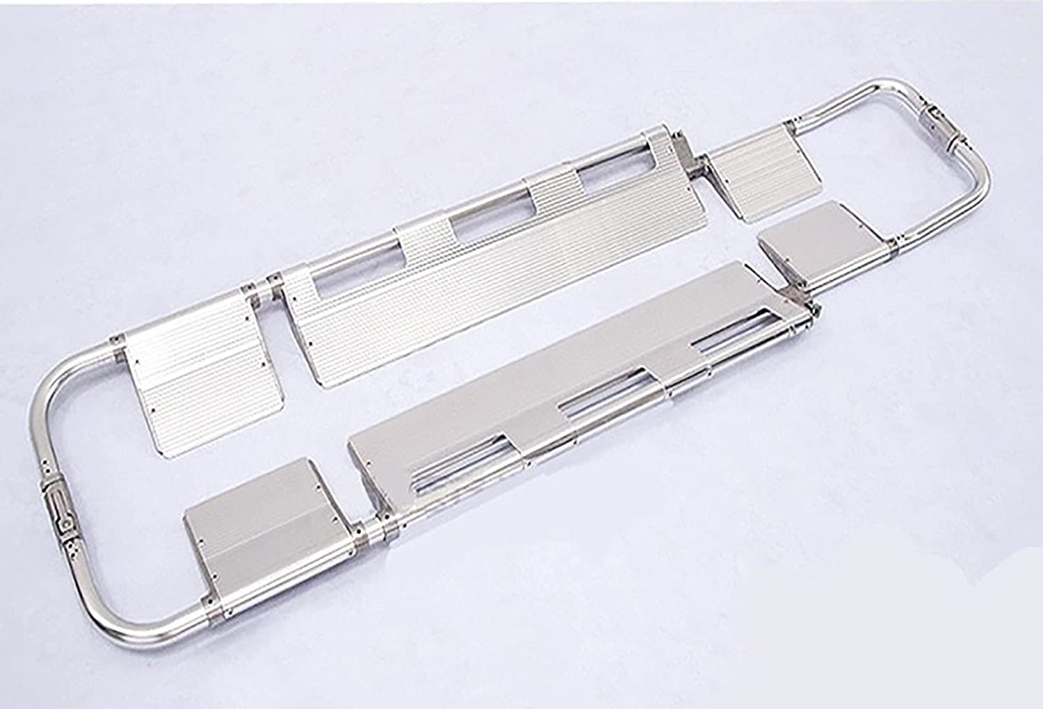 Przenośne nosze ze stopu aluminium, składane z łyżką medyczną