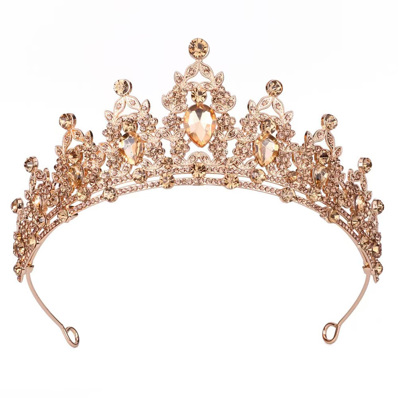 New women crown tiara Bridal Bridesmaid crystal headpiece birthday