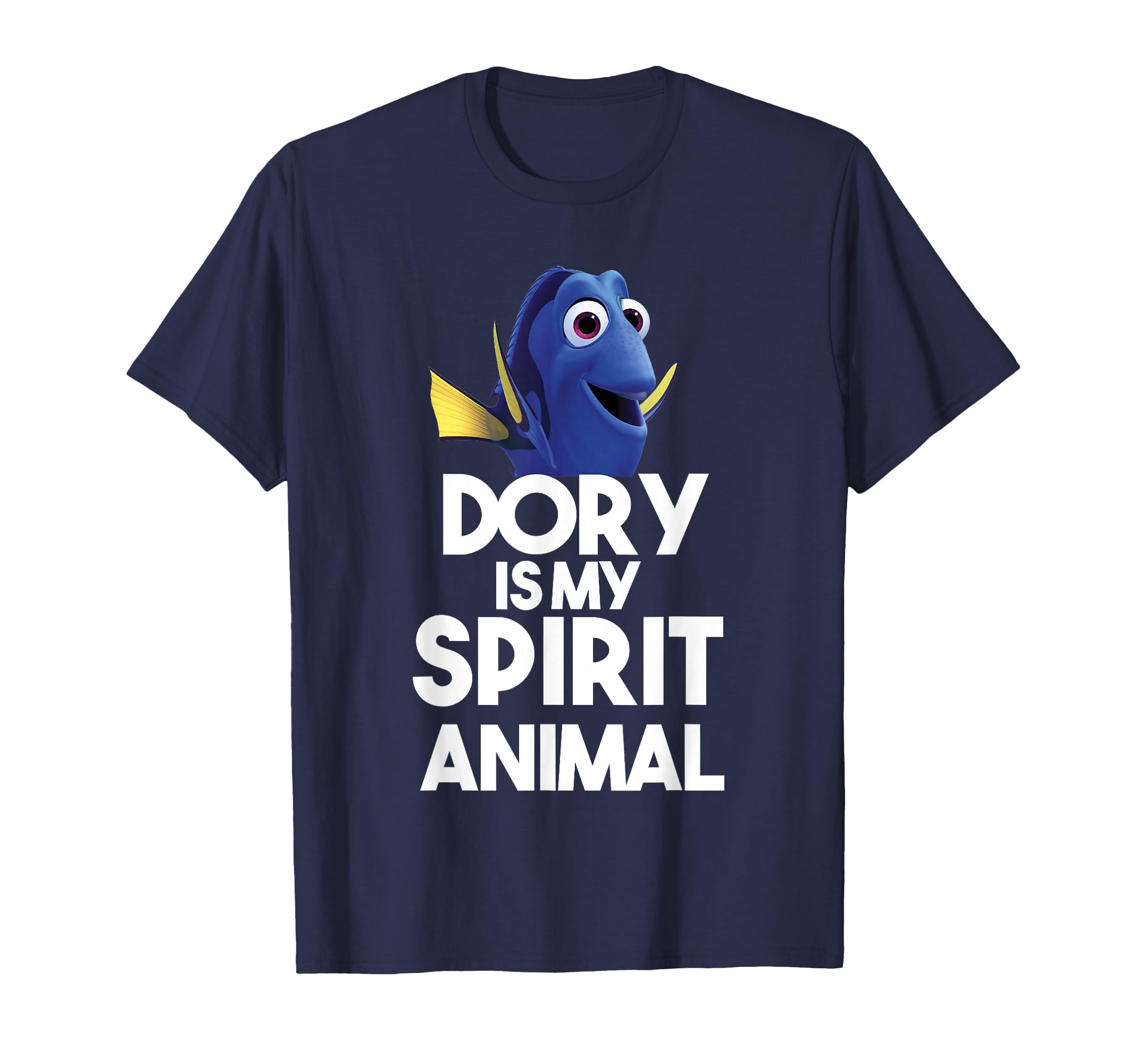 Disney Pixar Finding Dory is My Spirit Animal Big Text Logo T-Shirt