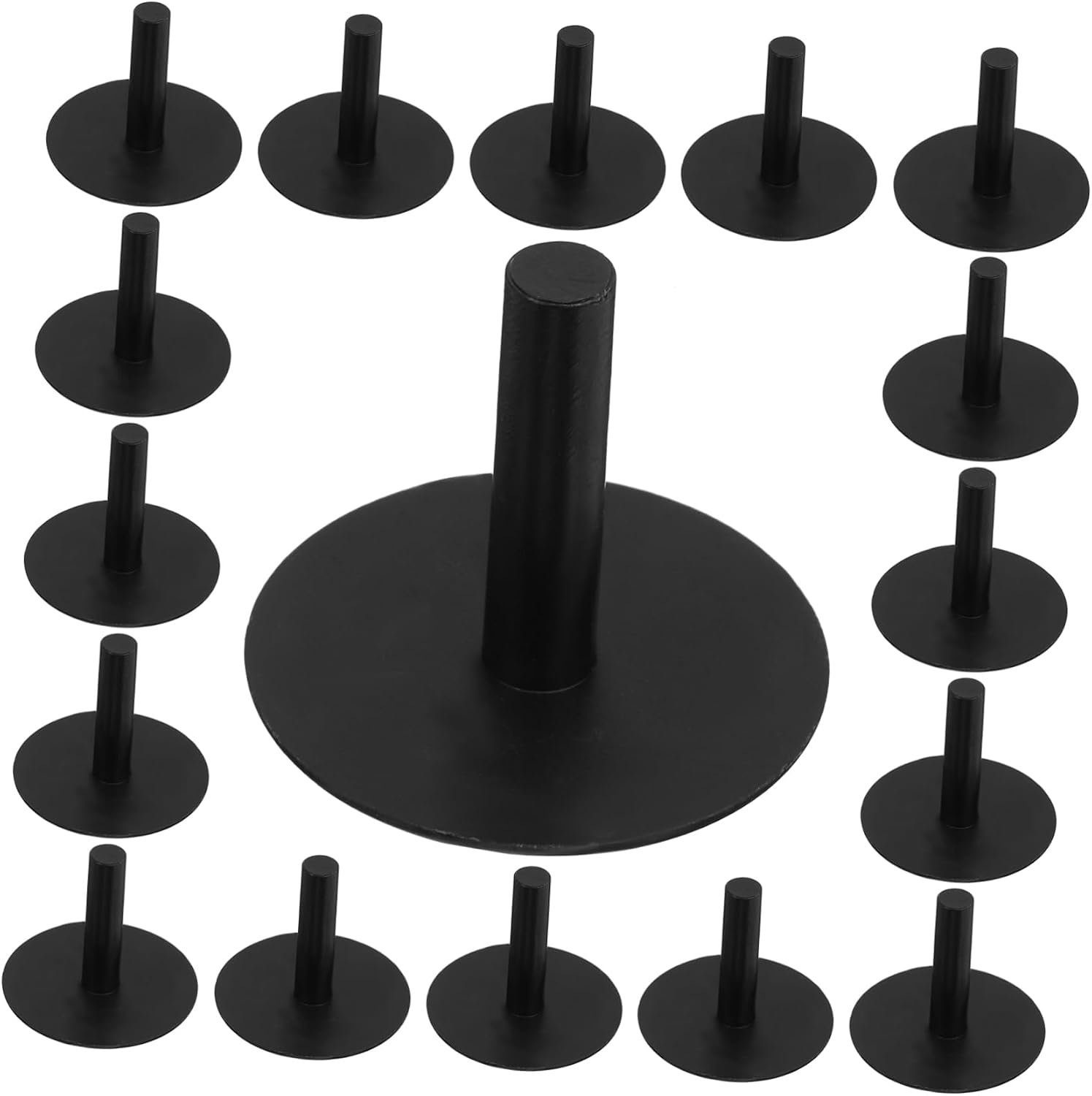 Toddmomy 20pcs Display Holder for Car Dashboard Multifunctional Self-Adhesive Mounts for Decor Easy Installation Fits Practical Car Doll Support Rack