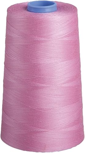 Connecting Threads Hilo esencial 100% algodón, cono de 5000 yardas (rosa dulce)