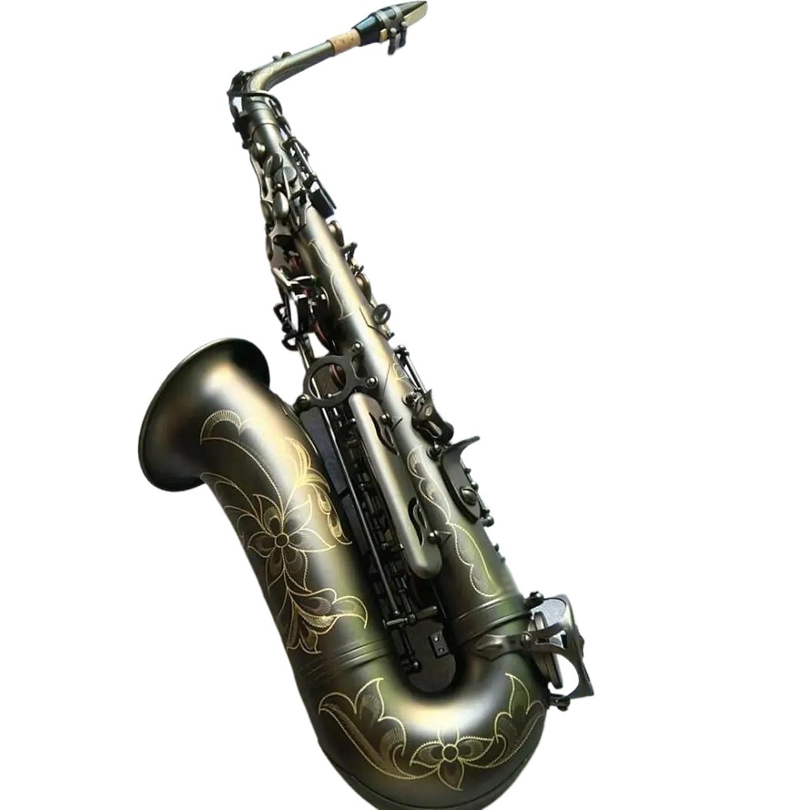 Saksofon Saksofon Altowy Matowy Czarny Saksofon Altowy Ustnik Reed Neck Akcesoria Do Instrumentów Muzycznych